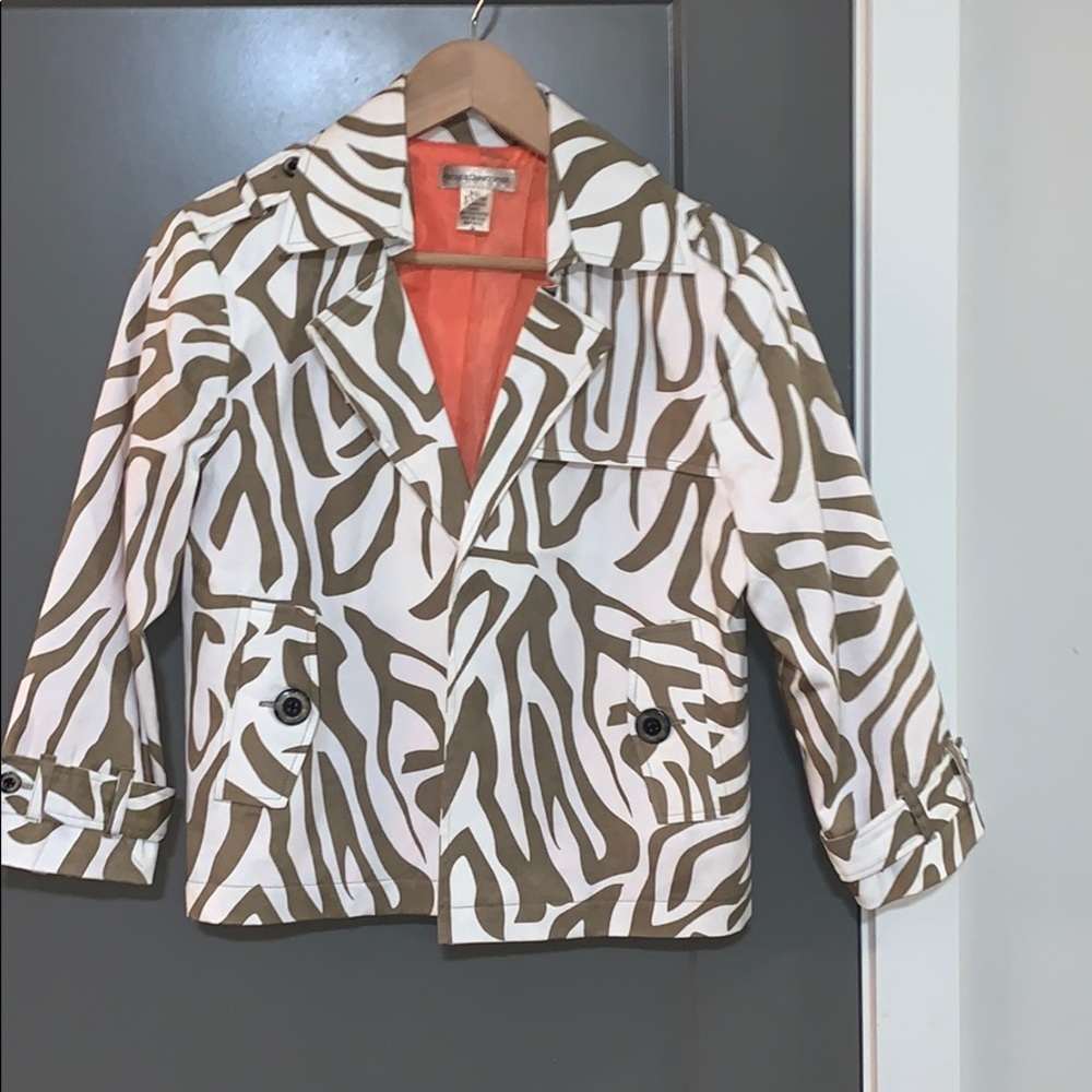 Patrick Christopher Brown & Cream Jacket
